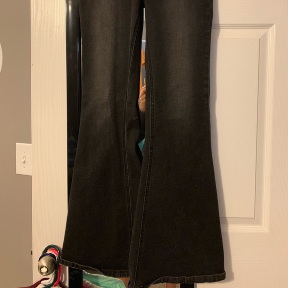 Black Bell bottoms from local boutique - Picture 2 of 2